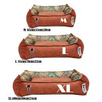 Kahve Yıkanabilir Yastıklı TML  Köpek Yatağı XLarge