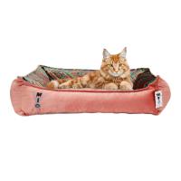 Somon Yıkanabilir Yastıklı TML Kedi Yatağı Large