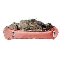 Somon Yıkanabilir Yastıklı TML Kedi Yatağı Medium
