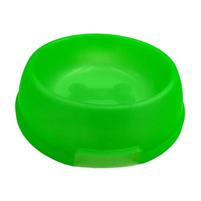 Yuvarlak Yeşil Renkli Plastik CCA Mama Kabı