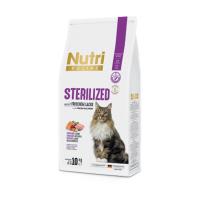 Nutri Feline 10Kg Sterilized Somon Etli Yetişkin Kedi Maması