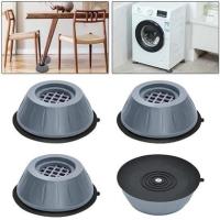 BUFFER® Çamaşır Makinesi Sarsıntı Titreşim Ses Önleyici Kaydırmaz Ayak 4lü Set