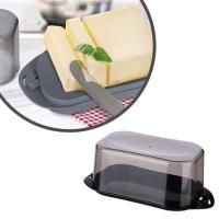 BUFFER® Kilitli Plastik Kapaklı Kahvaltılık Tereyağlık Peynirlik Erzak Saklama Kabı Ap-9428
