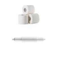 BUFFER® WC Tuvalet Kağıdı Makarası Beyaz Tuvalet Kağıdı Tutucu Makara