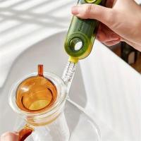 Petİnka®  3 Fonksiyonlu Pratik Şişe Temizleme Fırçası Mutfak Banyo Araç İçin Çok Amaçlı Fırça