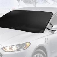 Petİnka® Büyük Boy Araçlar İçin Ön Cam Brandası SUV ve Doblo Araçlar İçin Kar Buz Güneş Brandası