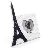 Petİnka® Decotown Dekoratif Eyfel Paris Desenli Ahşap Resim Fotoğraf Çerçevesi Standı
