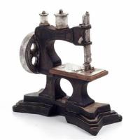 Petİnka® Decotown Nostaljik Dekoratif Dikiş Makinesi Biblo Süs Eşyası