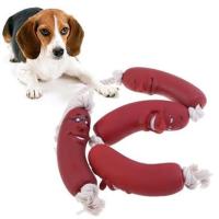 Petİnka® Evcil Hayvanlar İçin Eğitici 4 Adet Sevimli Oyuncak Sosis