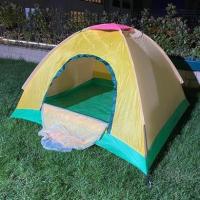 Petİnka® Kolay Kurulumlu Pratik Kamp Çadırı 4 Kişilik (200x200x135)