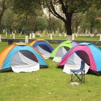 Petİnka® Kolay Kurulumlu Pratik Kamp Çadırı 4 Kişilik (200x200x135)