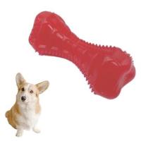 Petİnka® Köpekler İçin Diş Kaşıma Oyuncağı Tırtıklı Yapıda Plastik Dumbell