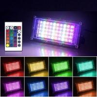 Petİnka® Kumandalı Led Işık Dış Cephe Aydınlatması Çok Renkli RGB Led Panel Işık PartiLed Aydınlatma