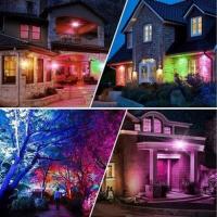 Petİnka® Kumandalı Led Işık Dış Cephe Aydınlatması Çok Renkli RGB Led Panel Işık PartiLed Aydınlatma