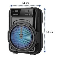 Petİnka® Mini Işıklı Hoparlör Bluetooth Wireless Hoparlör Yüksek Ses Hoparlör