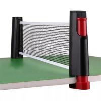 Petİnka® Teleskopik Taşınabilir Kaymaz Ping Pong Masa Tenisi Filesi Aparatı