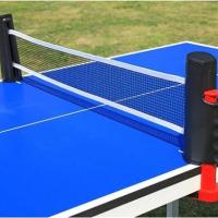 Petİnka® Teleskopik Taşınabilir Kaymaz Ping Pong Masa Tenisi Filesi Aparatı