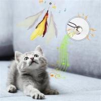Petİnka® Teleskopik Tüylü ve Çanlı Boyu Ayarlanabilir Elastik Eğlenceli Peluş Kedi Oyun Oltası