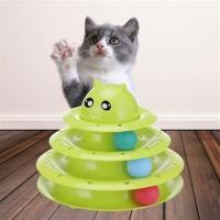 Petİnka® Tower Of Tracks Eğlenceli Üç Katlı Kedi Oyuncağı Seti Kedi Oyunu