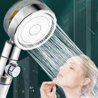 Petİnka® Turbo Pervaneli ve Filtreli Su Tasarruflu 360 Derece Dönebilen Tazyikli Duş Başlığı