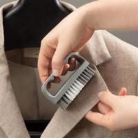Petİnka® Tutamaçlı Plastik Pratik Tırnak ve Kıyafet Yaka Temizlik Fırçası- TP-113