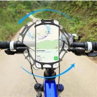 Petİnka® Universal Bisiklet Motosiklet Çocuk Arabası Silikon 360 Derece Telefon Tutucu Tüm Modellerle